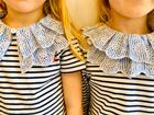 Mini Sophie Button Collar 5-7/8-10y - Limited Edition